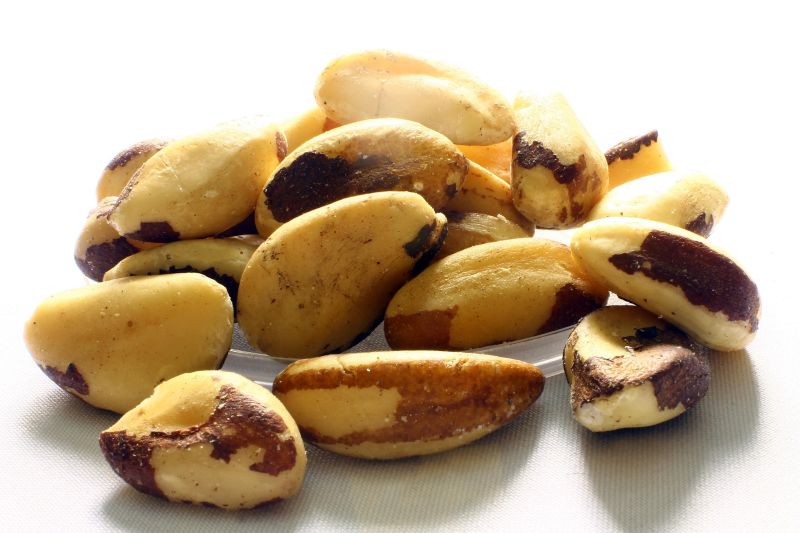 A single brazil nut can contain up to 100mcg of selenium, almost twice the recommended dietary intake.