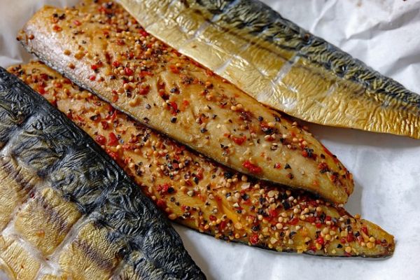 Oily fish such as mackerel are rich sources of omega-3 fatty acids. Oily fish such as mackerel are rich sources of omega-3 fatty acids.