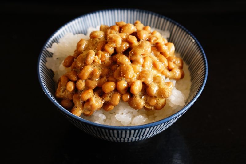 Nattokinase is derived from natto, a type of fermented soybean popular in Japan. Nattokinase is derived from natto, a type of fermented soybean popular in Japan.