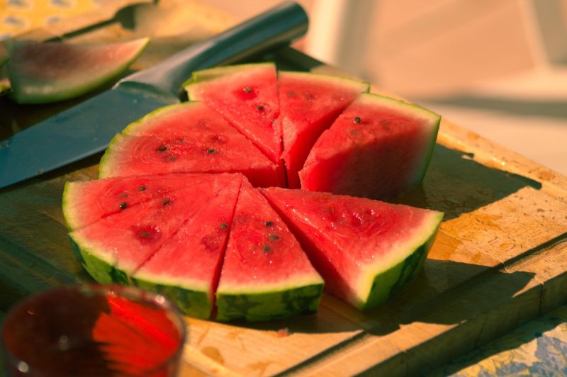 Watermelons are a rich source of L-citrulline. Watermelons are a rich source of L-citrulline.